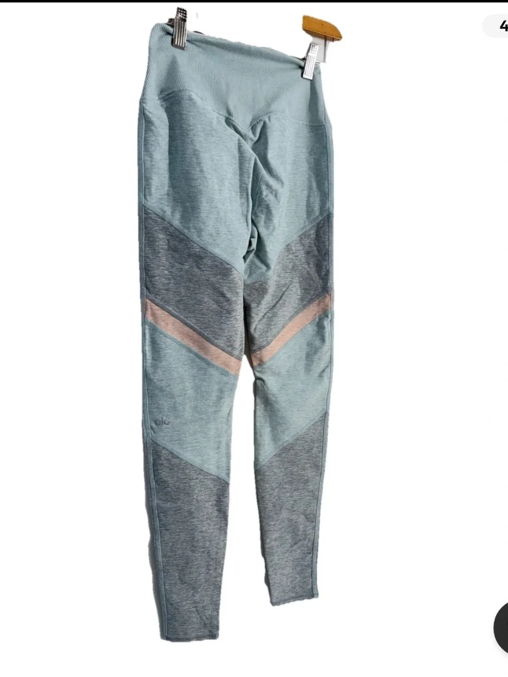 Alo Yoga Sheila High-Waist Alosoft Leggings Women XS Gray